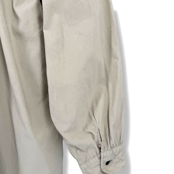 Eskandar Corduroy Tunic Dress Size 1 Medium Pleated Art To Wear Lagenlook - Picture 9 of 12